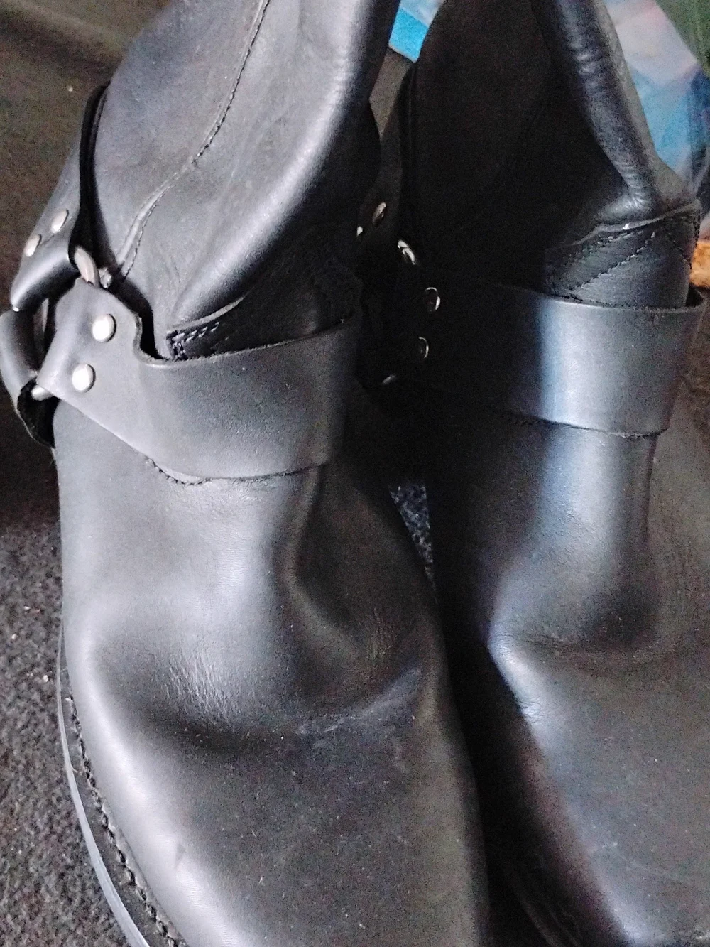 Dingo Men's Black Leather Upper Shoe - Classic Style